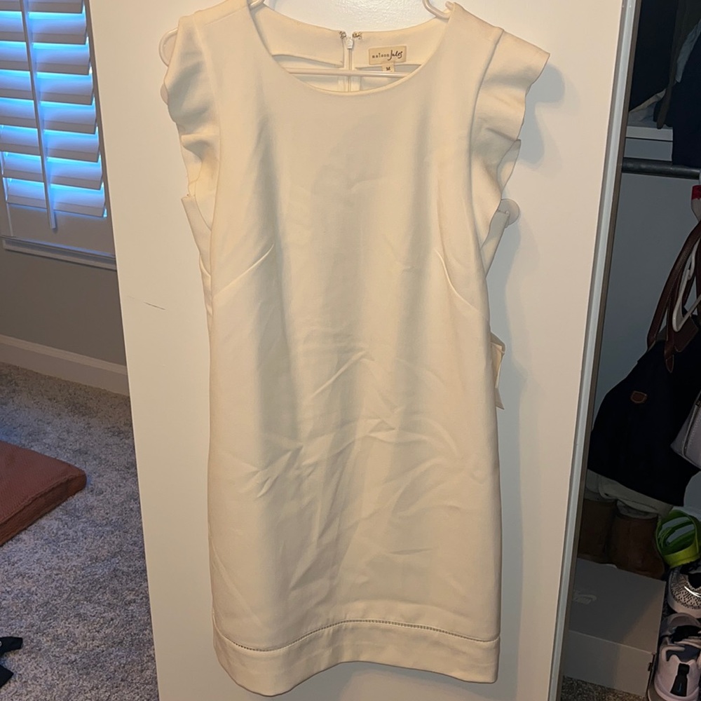 Ruffled Sleeveless Midi Dress
